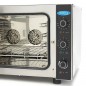 Horno combinado vapor con doble ventilador para 4 bandejas GN 1/1 Maxima