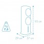 Climatizar evaporativo Small Duo 30m2 MCONFORT Climatizar evaporativo Small Duo 30m2 MCONFORT