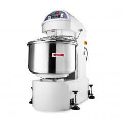 Amasadora gancho espiral con cabezal y cuba fijas 120 kg y 200 litros Maxima
