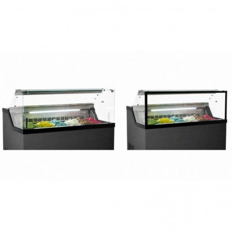 Vitrina para helados Mirabella con reserva refrigerada