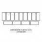 Vitrina expositora para helados con refrigeración ventilada Bermuda Vitrina expositora para helados con refrigeración ventilada Bermuda