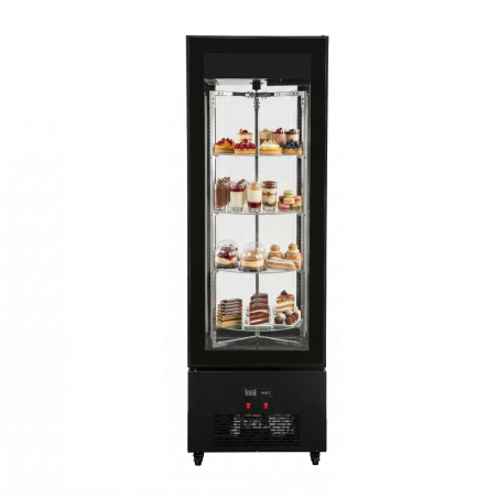 Armario Expositor Refrigerado 4 Caras PEKIN XC-440X 440 L - Estantes Giratorios