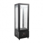 Armario Expositor Refrigerado 4 Caras PEKIN XC-440X 440 L - Estantes Giratorios