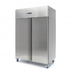 Frigorífico Profesional Maxima 1200 Litros con 2 Puertas de Acero Inoxidable y 6 Estantes GN 2/1