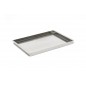 Llauna de acero inoxidable para horno y barbacoa – Hasta 400 °C