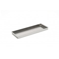 Llauna de acero inoxidable para horno y barbacoa – Hasta 400 °C