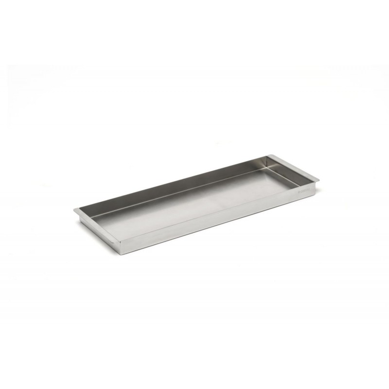 Llauna de acero inoxidable para horno y barbacoa – Hasta 400 °C