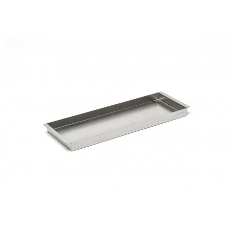 Llauna de acero inoxidable para horno y barbacoa – Hasta 400 °C