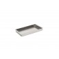 Llauna de acero inoxidable para horno y barbacoa – Hasta 400 °C