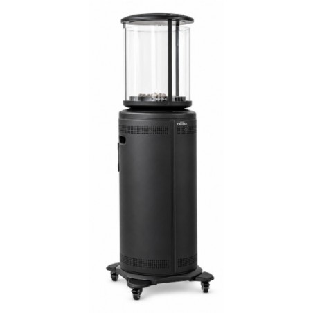 Estufa de Gas para Exterior BRITEC SAMOA Redonda Negra