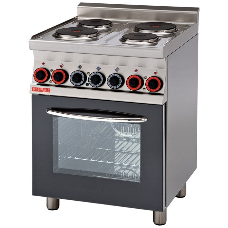 Cocina eléctrica c/horno multifunción c/Grill con 6 placas- Mod. CFM6-610ET