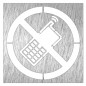 Pictograma prohibido el uso del teléfono - Modelo 082632