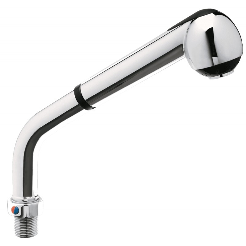 Grifo caño  con ducha extraíble. Modelo 462862.