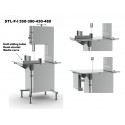 Sierra de cinta de suelo en rampa Medoc- Modelo STL-480 R CE Rampa