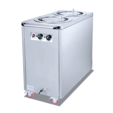 Dispensador de platos calientes de nivel constante. Modelo HPW.