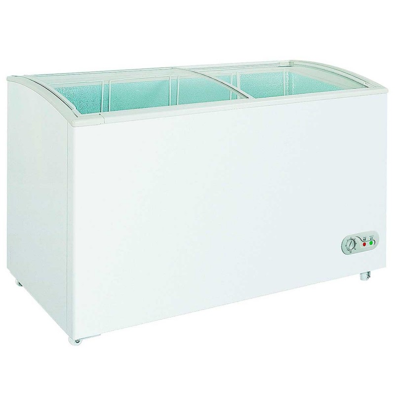 Arcón Congelador Puerta Corredera De Cristal CADI-350 Serie Glass-Top