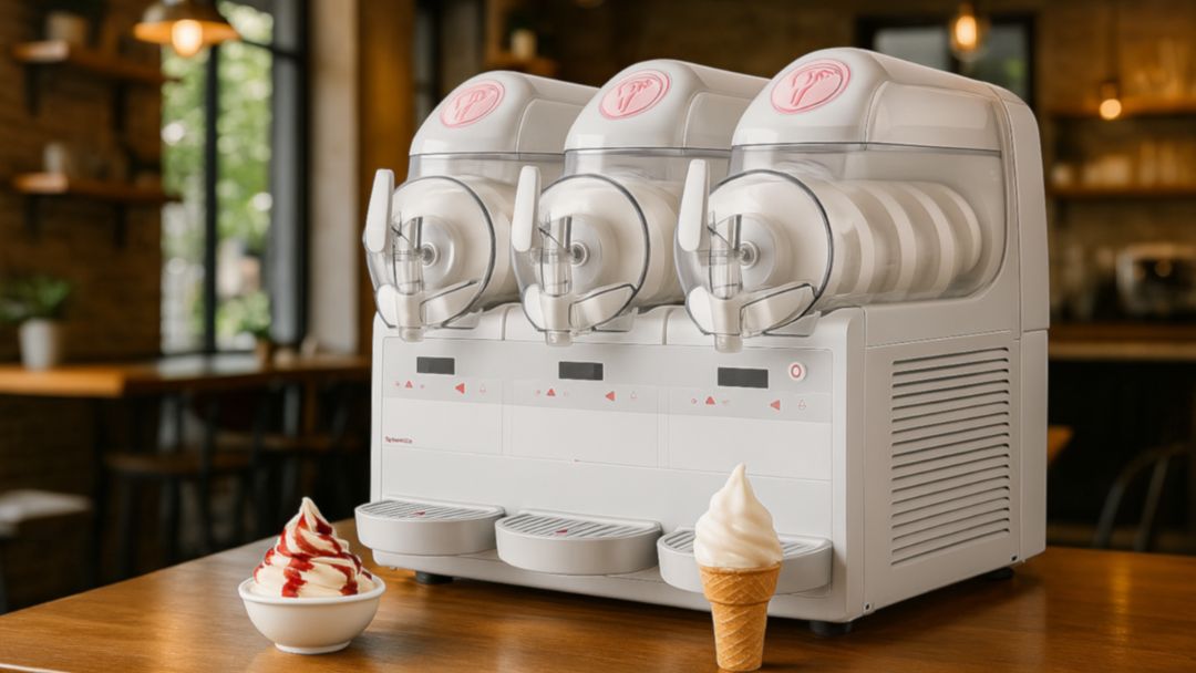 Prepárate para el verano: una máquina de helado profesional marca la diferencia
